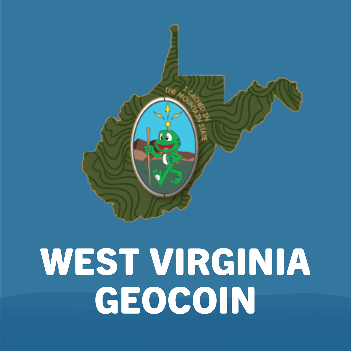 West Virginia Geocoin