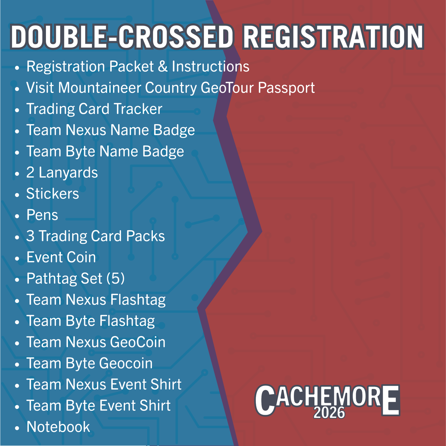 Double-Crossed Registration