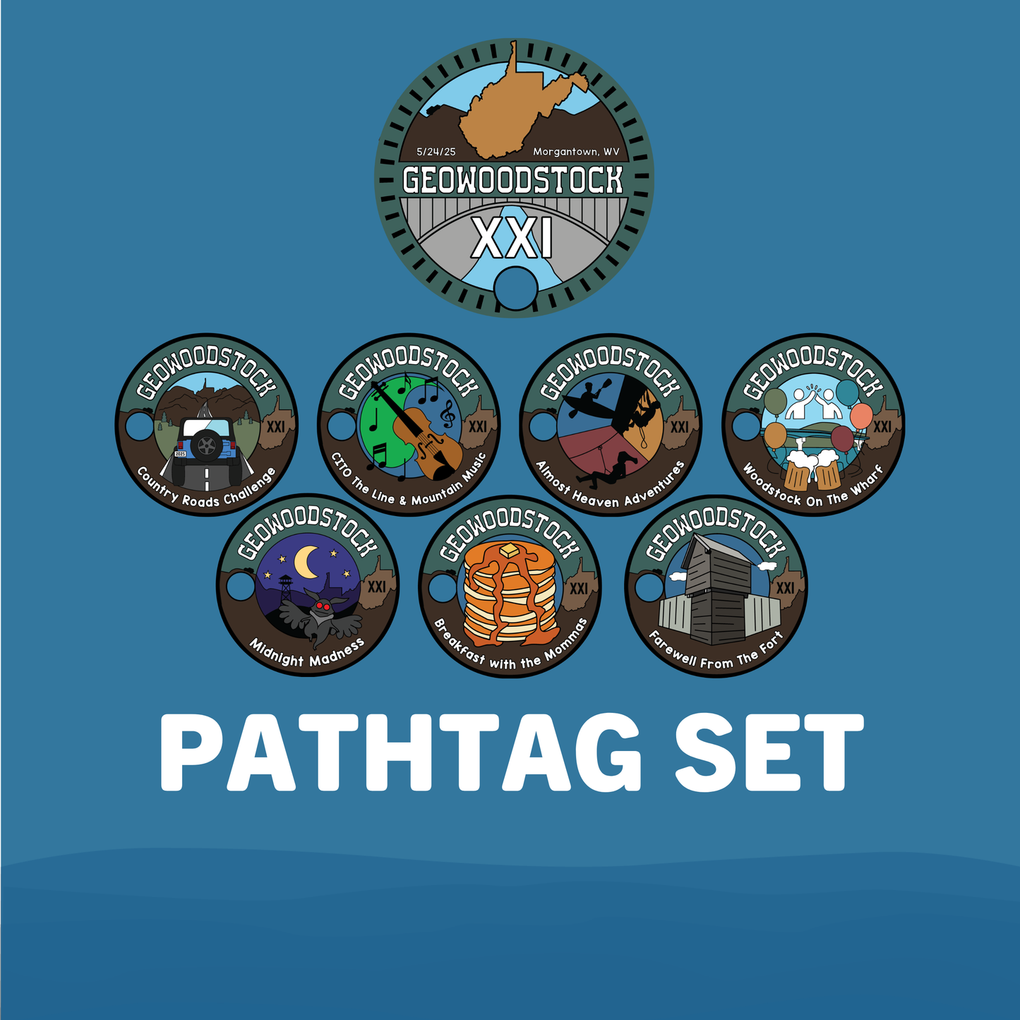 Pathtag Set (8)